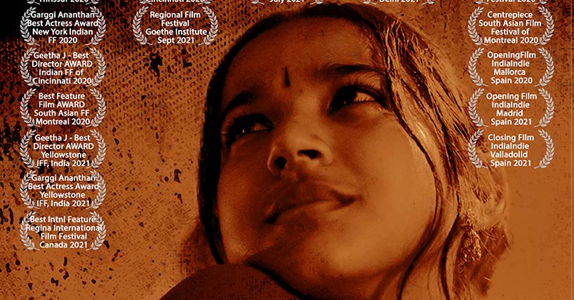 A film poster for Run Kalyani by Geetha J